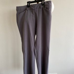 Gray bootcut pants